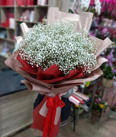 Букет цветов из: Гипсофила в Хворостянка