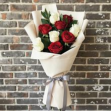 Букет цветов из:  Розы в Хворостянка