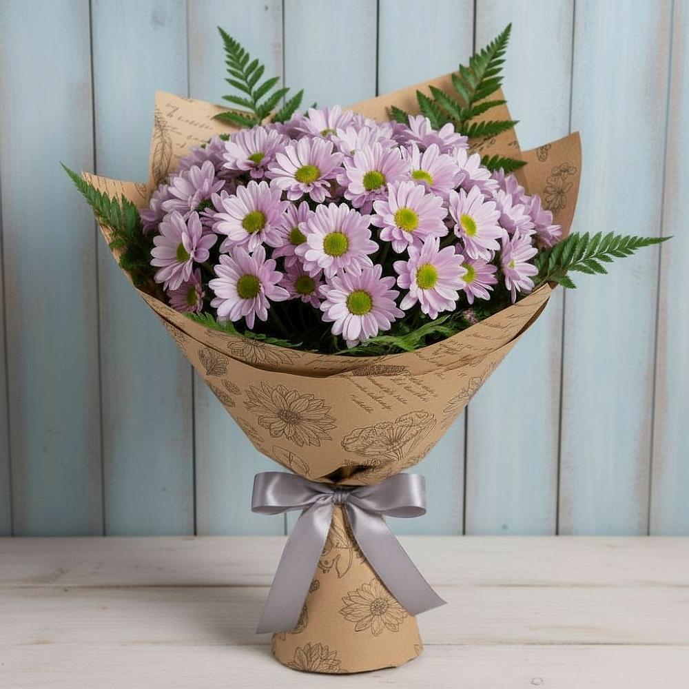 Букет цветов из: Хризантемы в Хворостянка