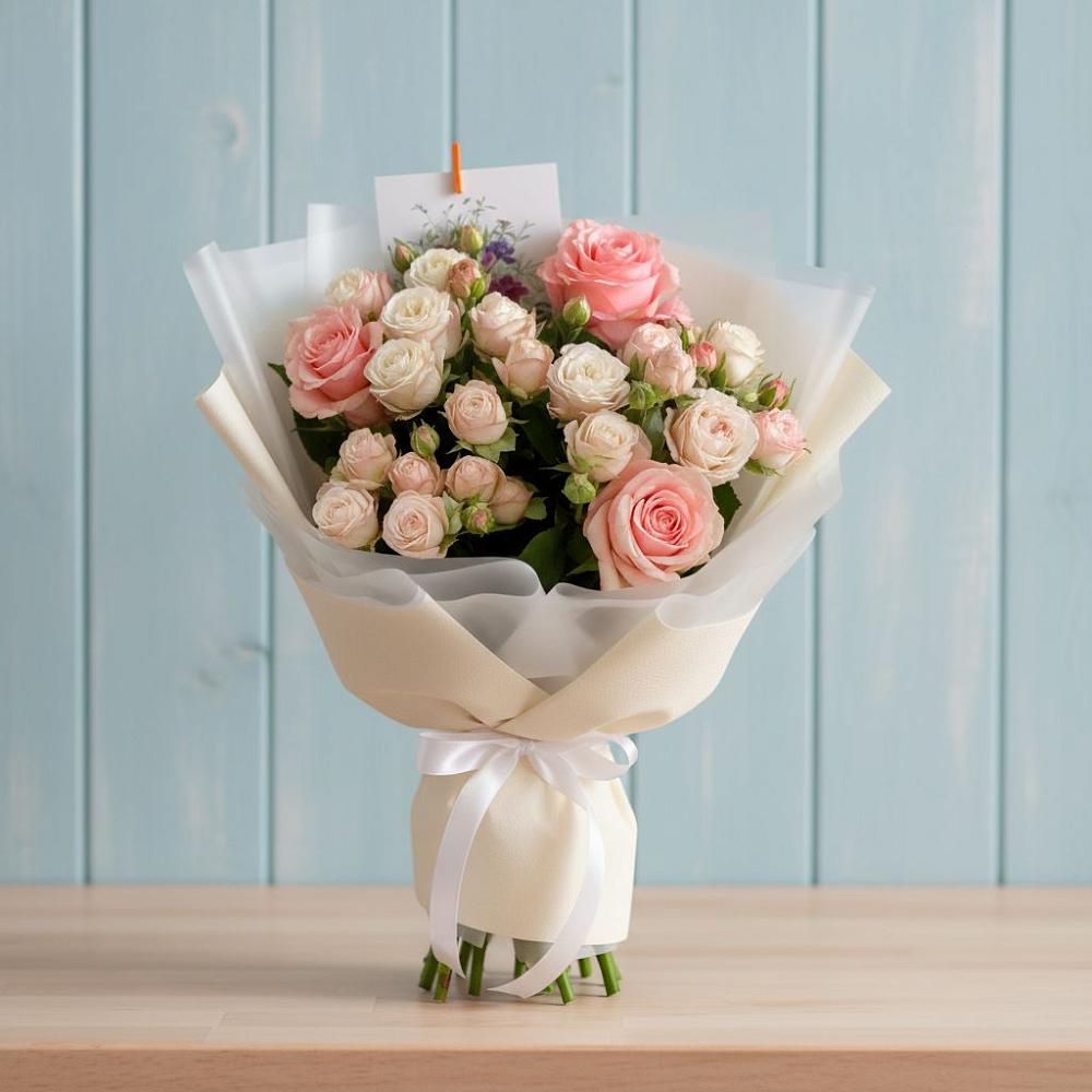 Букет цветов из: Розы в Хворостянка