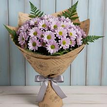 Букет цветов из:  Хризантемы #REPLACE_PRED# Хворостянка