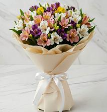 Букет цветов из:  Альстромерии в Хворостянка