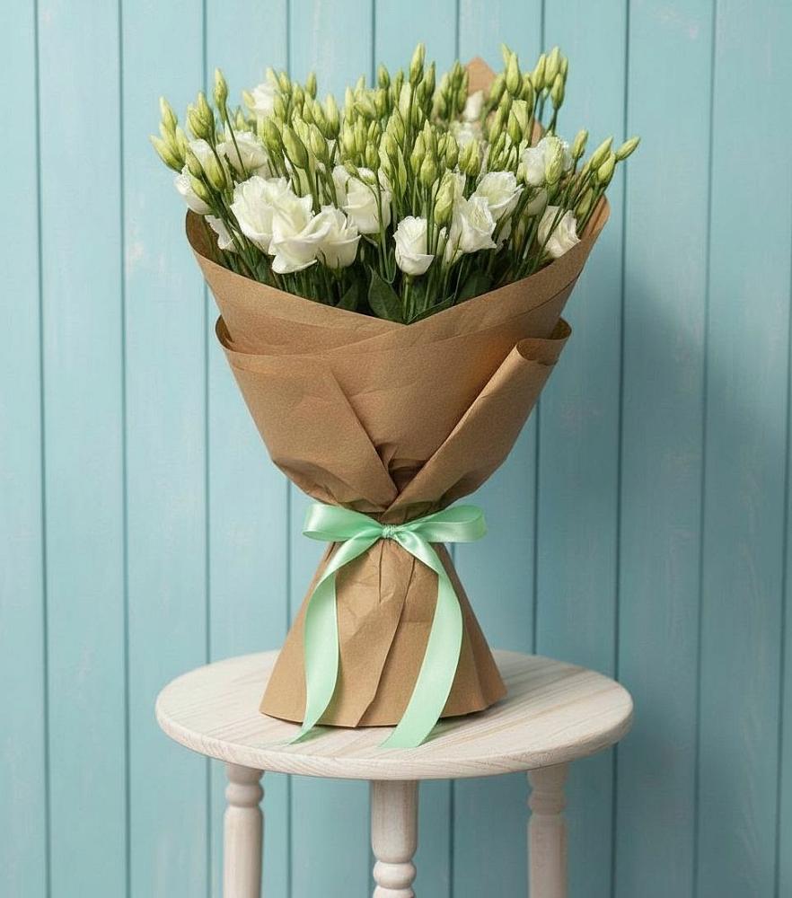 Букет цветов из: Лизиантусы в Хворостянка