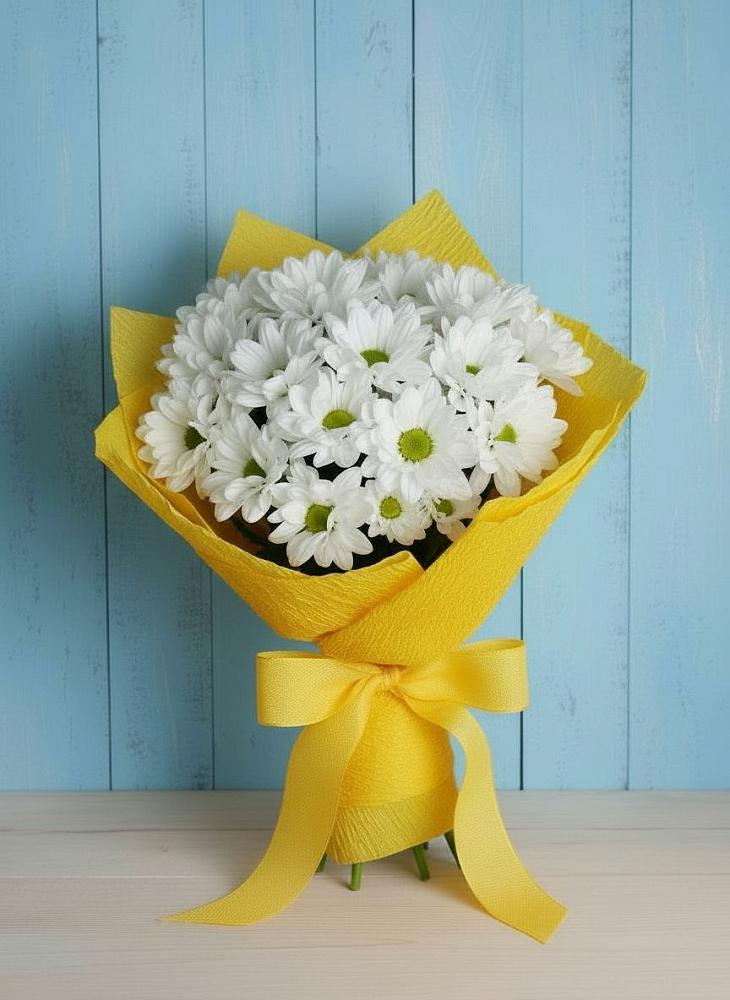 Букет цветов из: Хризантемы в Хворостянка