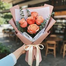 Букет цветов из:  Розы в Хворостянка