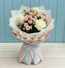 Букет цветов из:  Розы в Хворостянка