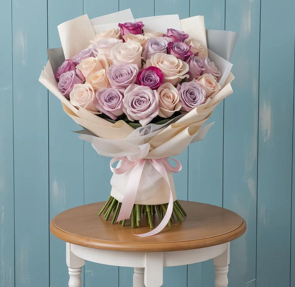 Букет цветов из: Розы в Хворостянка