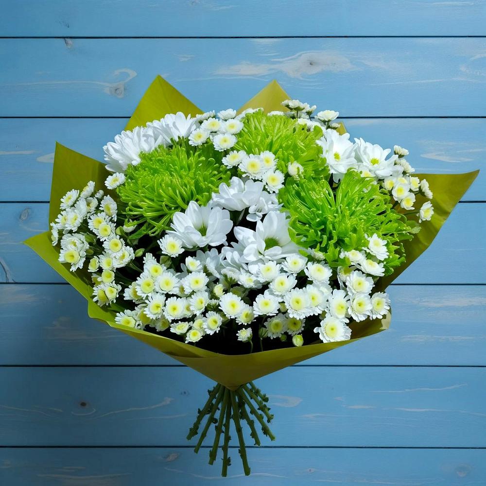 Букет цветов из: Хризантемы в Хворостянка