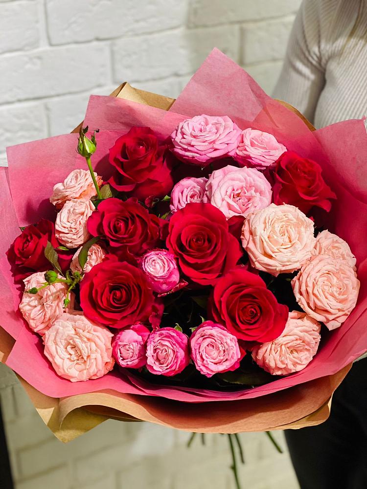 Букет цветов из: Розы в Хворостянка