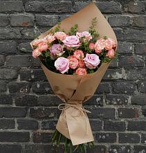 Букет цветов из:  Розы в Хворостянка