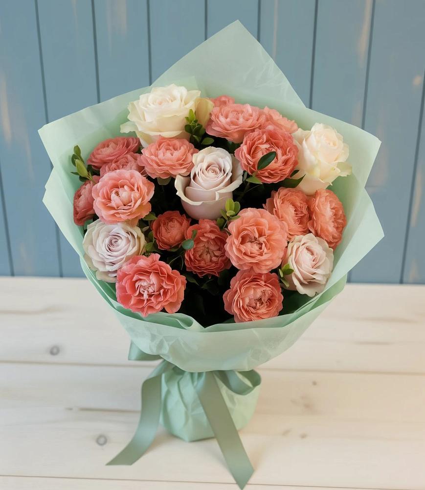 Букет цветов из: Розы в Хворостянка