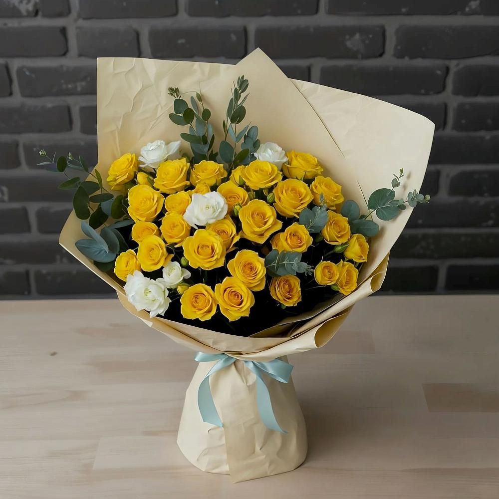 Букет цветов из: Розы в Хворостянка