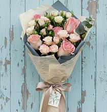 Букет цветов из:  Розы в Хворостянка