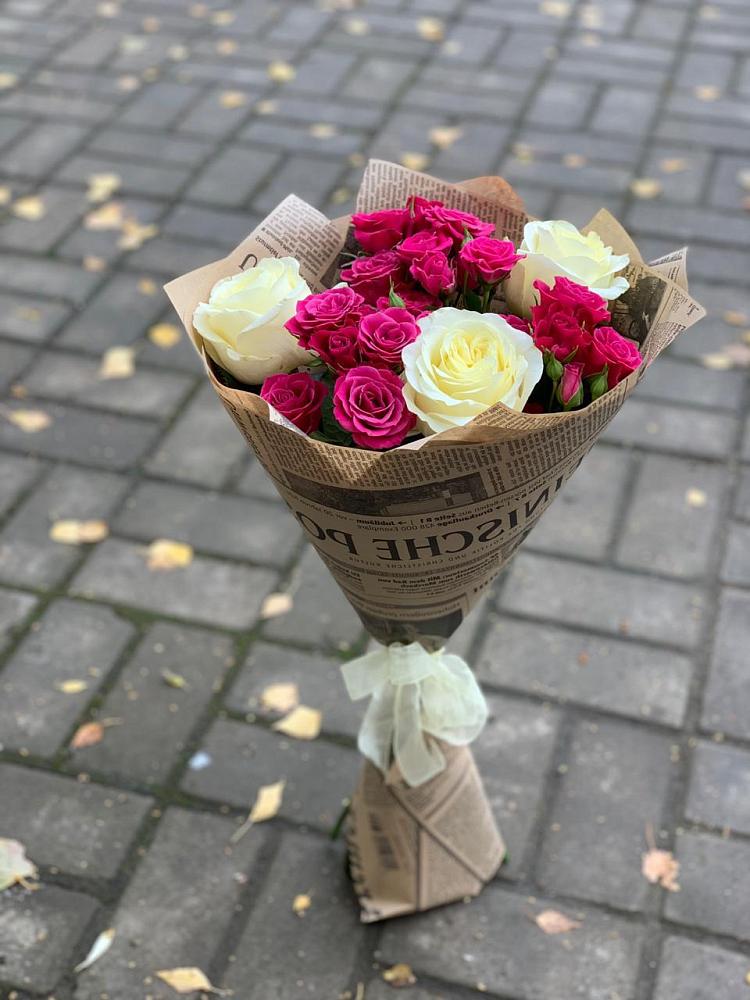 Букет цветов из: Розы в Хворостянка