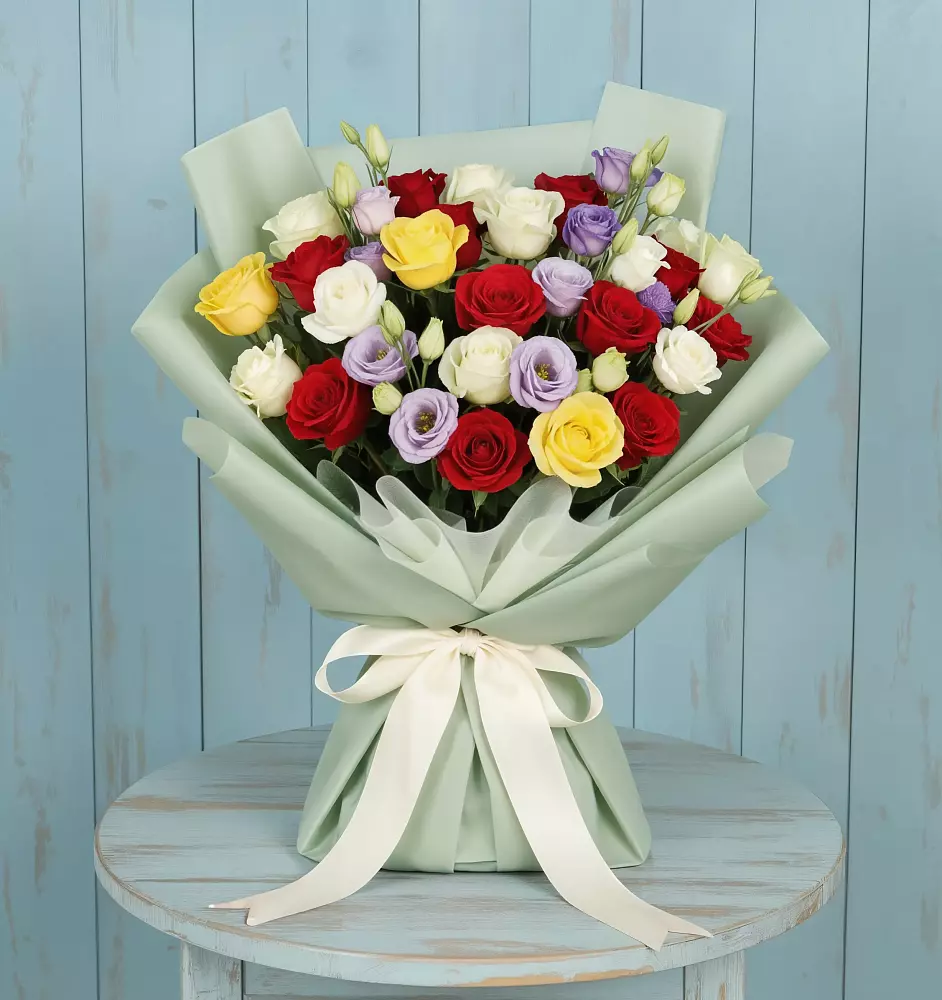 Букет цветов из: Розы в Хворостянка