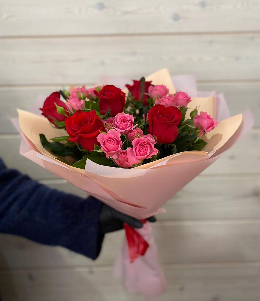 Букет цветов из: Розы в Хворостянка