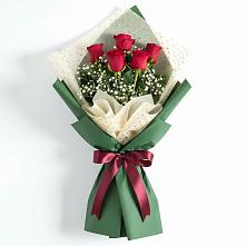 Букет цветов из:  Розы в Хворостянка