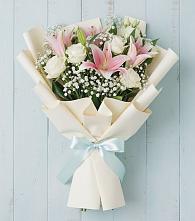 Букет цветов из:  Лилии в Хворостянка
