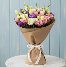 Букет цветов из:  Лизиантусы в Хворостянка