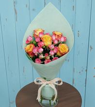 Букет цветов из:  Розы в Хворостянка