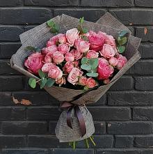 Букет цветов из:  Розы в Хворостянка